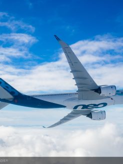 Airbus A330neo in flight